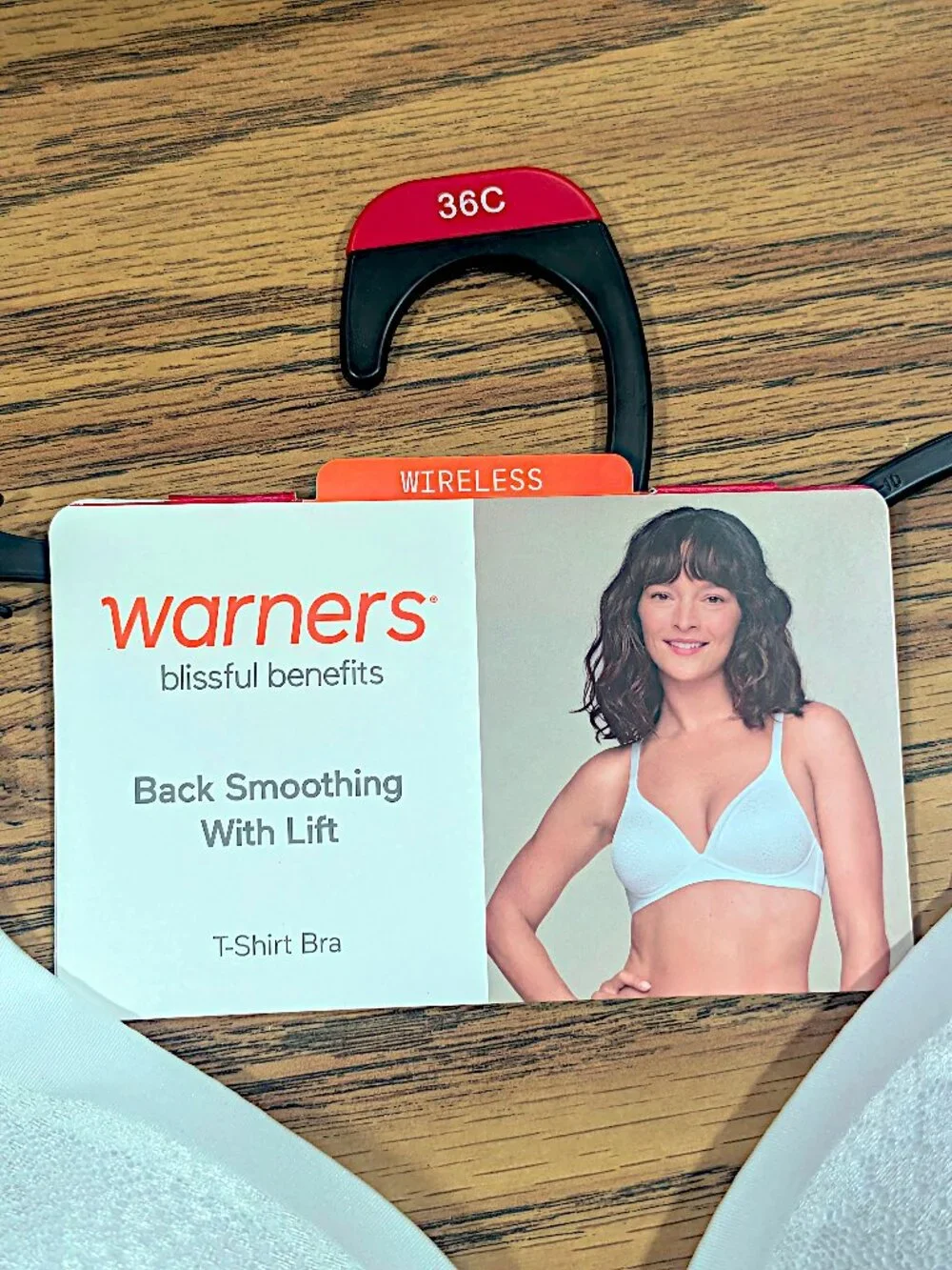 Warner's Size 36C Blissful Benefits Back Smoothing with Lift T-Shirt Bra 2X
